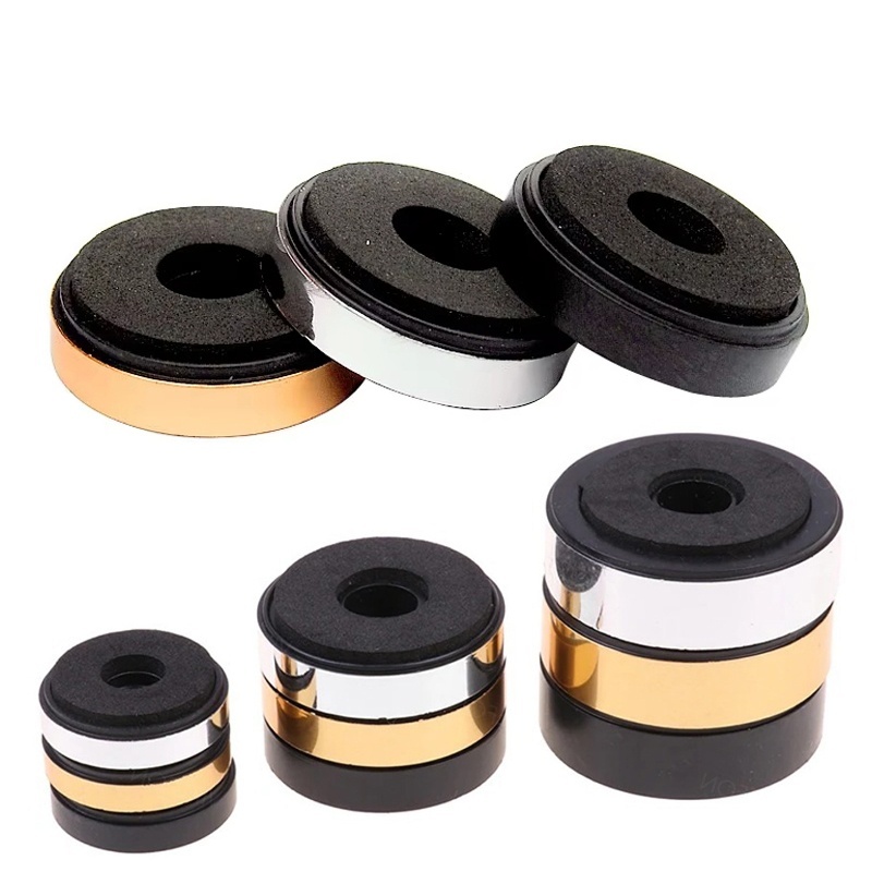 Home Cinema Speaker System - 4Pcs Speaker Spikes Stand Parts Active