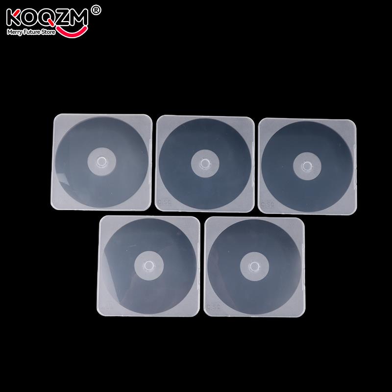 Home Cinema Compact - 1pc/2pcs/5pcs Ultrathin DVD Case Transparent CD