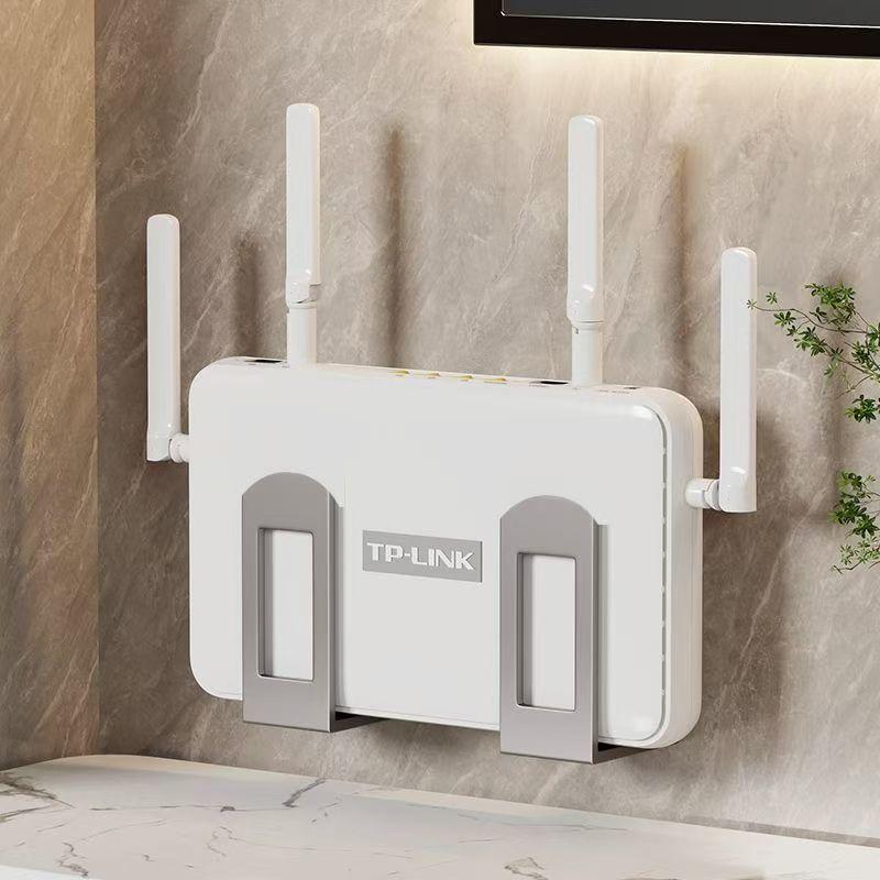 Home Cinema Furniture - 2Pcs Wall-Mounted Router Storage Box Wifi