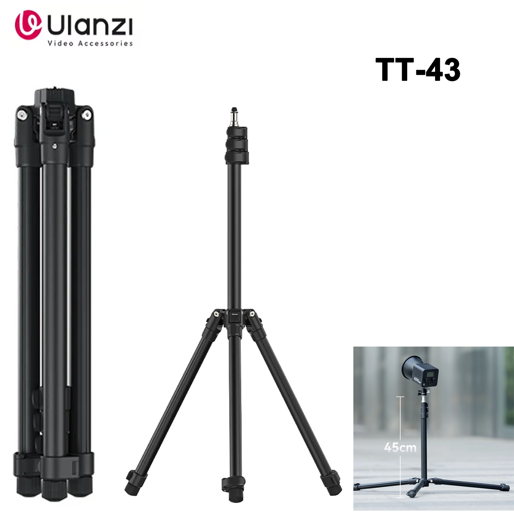 Projector Tripod Stand - Original Ulanzi TT43 1.9M Aluminum Light