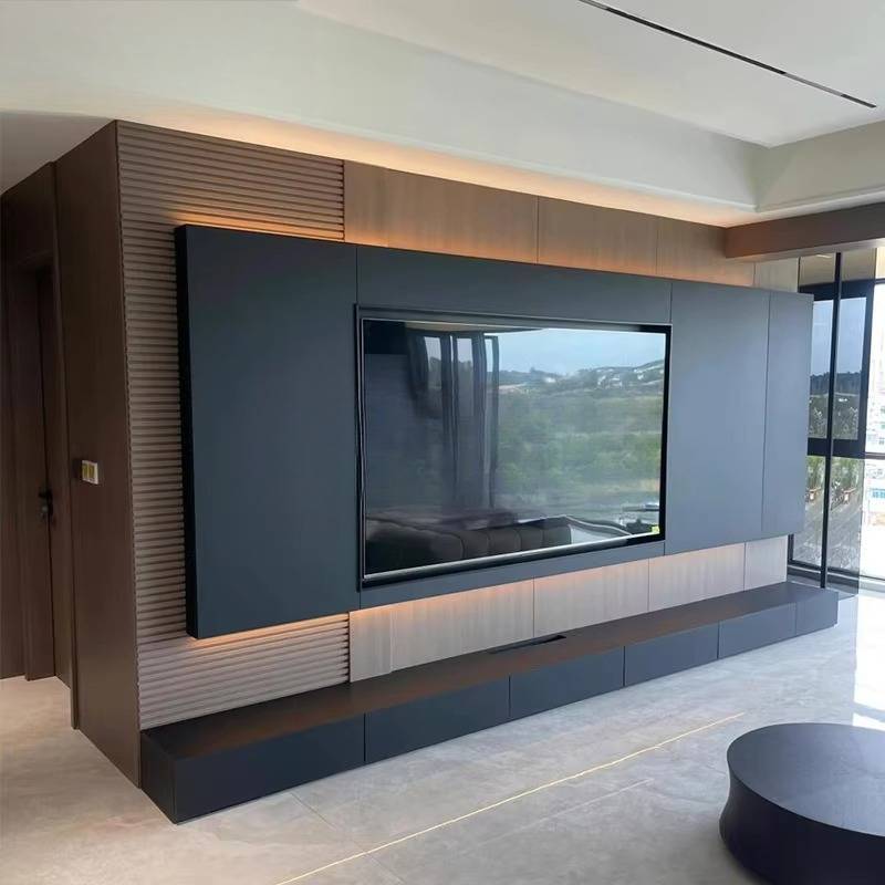 Home Cinema Furniture - Corner AssemblyTv Cabinet Decoration Minimalist Modern