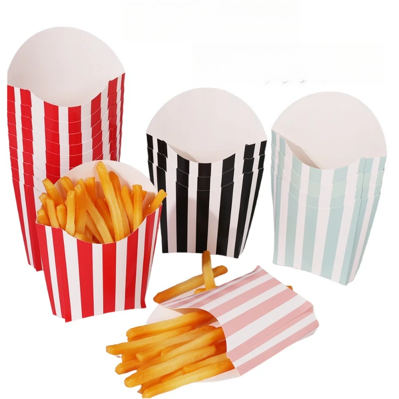 50pcs Striped Disposable Party - огляд і ціна Home Cinema Events