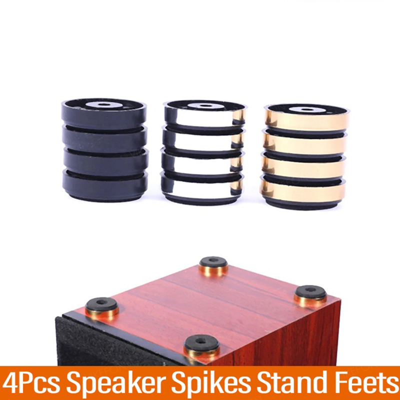4Pcs Speaker Spikes Stand Part - огляд і ціна Home Cinema Speaker System