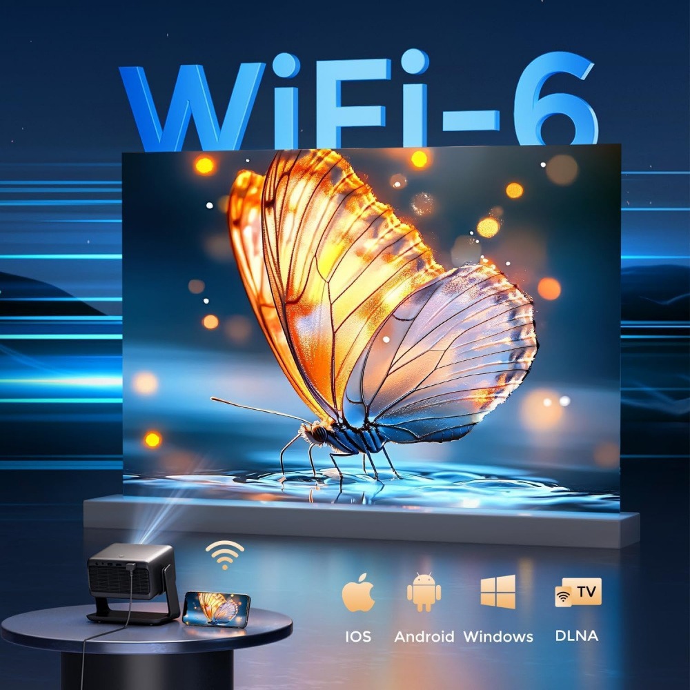 4K Video Projector Wifi Blueto - огляд і ціна Home Cinema Compact