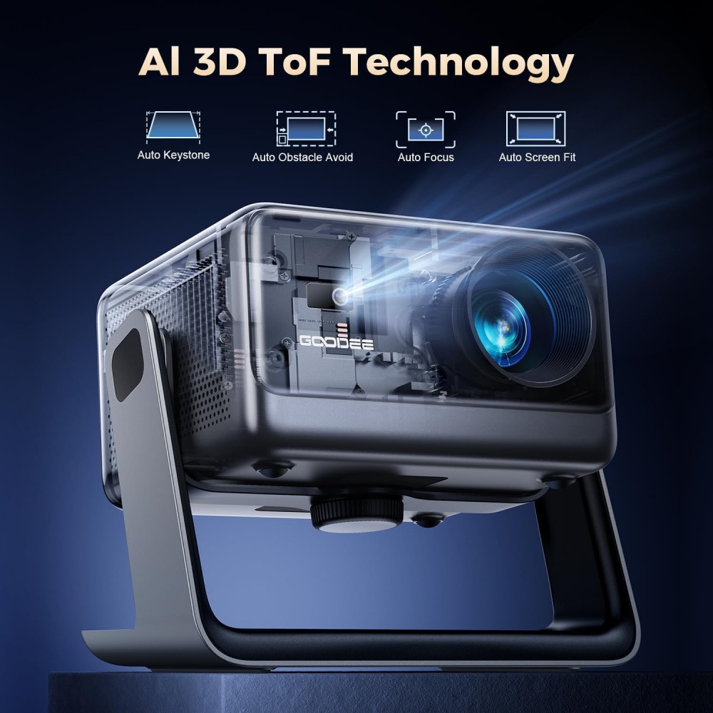 4K Video Projector Wifi Blueto - огляд і ціна Home Cinema Compact