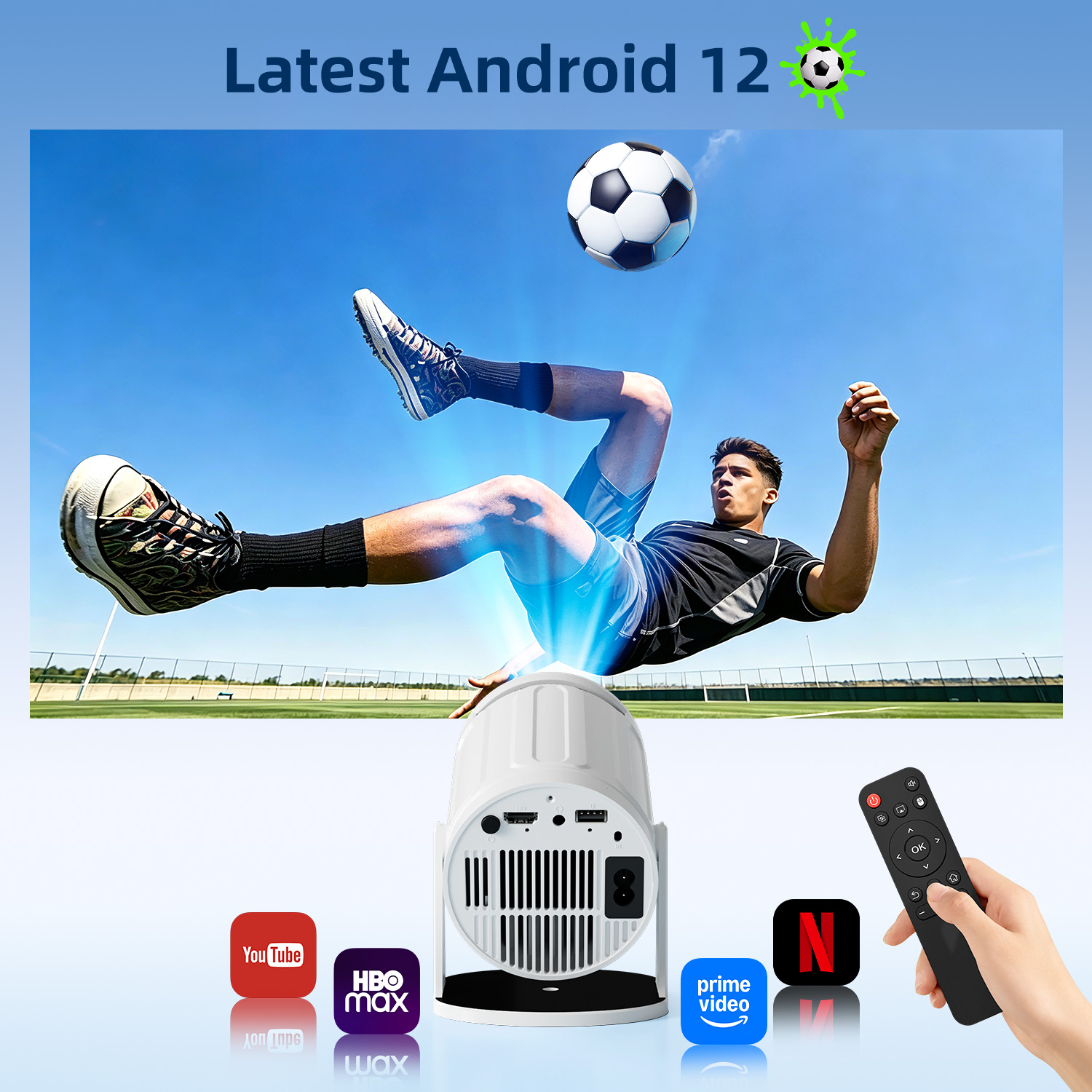 HA1 Mini Portable Smart Projec - огляд і ціна Home Cinema Compact