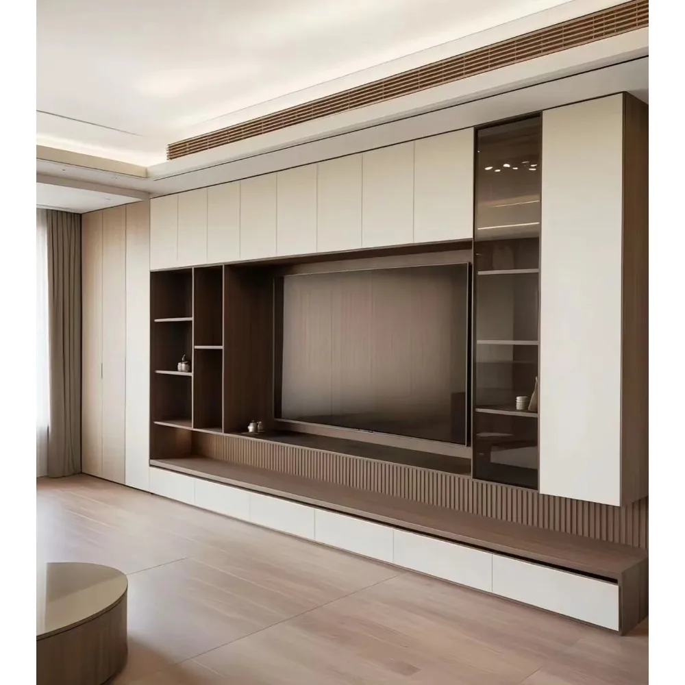 Modern Custom Wooden Low TV Ca - огляд і ціна Home Cinema Furniture