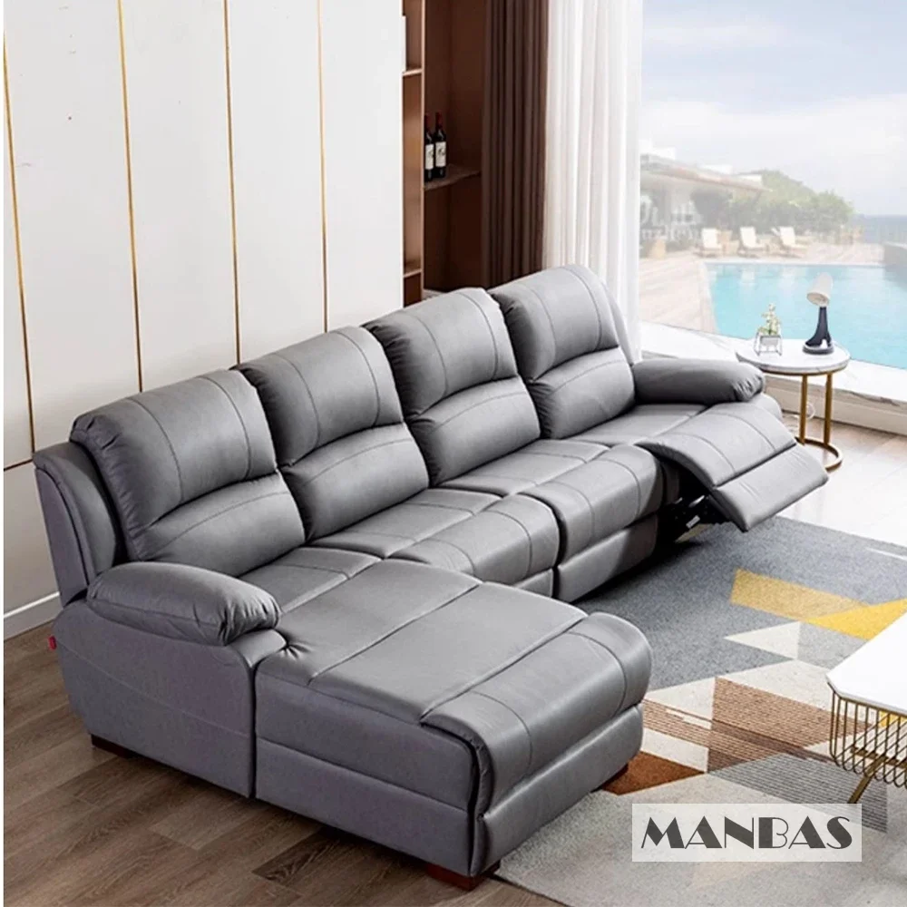 Genuine Leather Manual Electri - огляд і ціна Home Cinema Couch