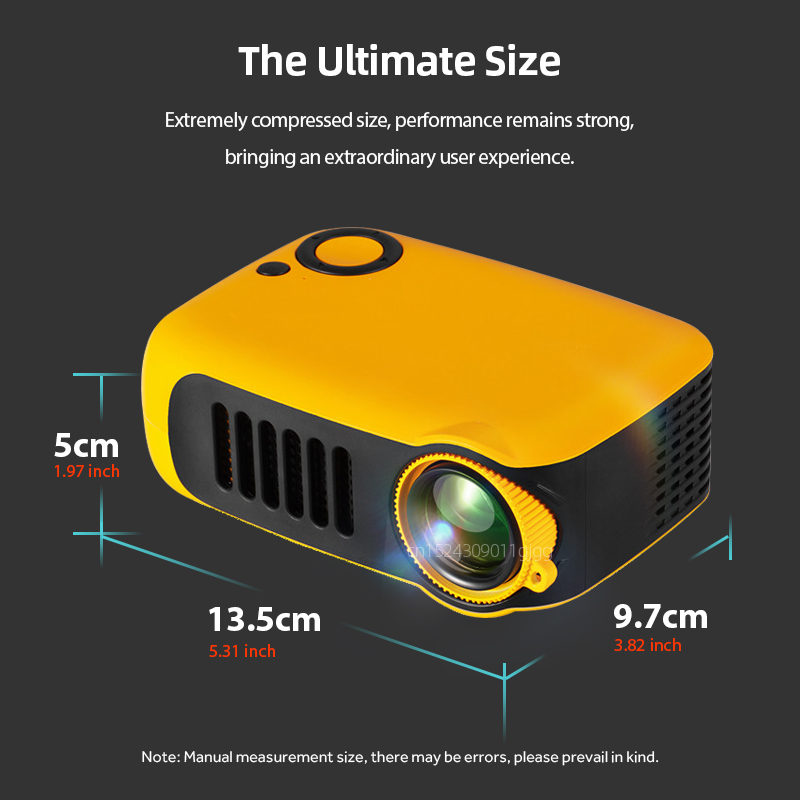 A2000 Mini Projector Portable  - огляд і ціна Home Cinema Compact