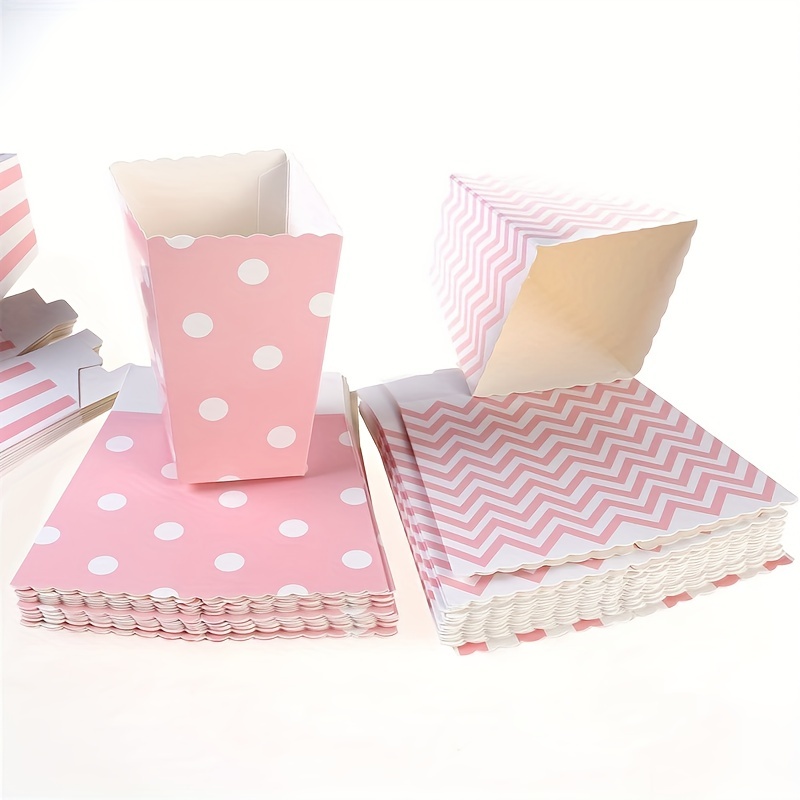 12pcs/pack, Pink Paper Popcorn - огляд і ціна Home Cinema Furniture