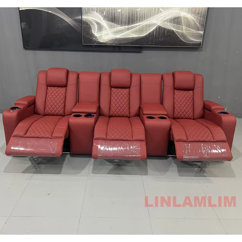 Linlamlim Luxury 3-Seat Reclin - огляд і ціна Home Cinema Couch