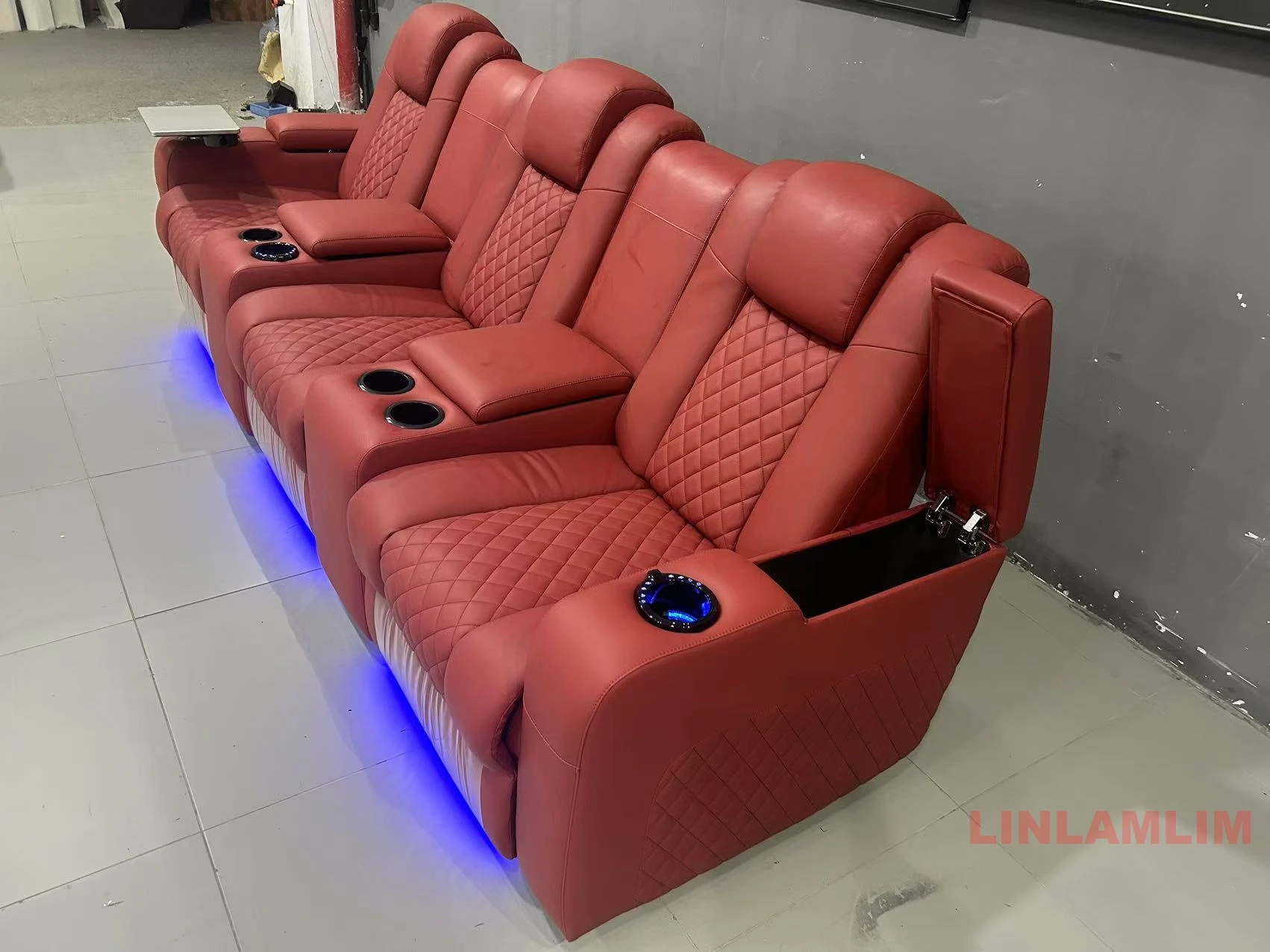 Linlamlim Luxury 3-Seat Reclin - огляд і ціна Home Cinema Couch