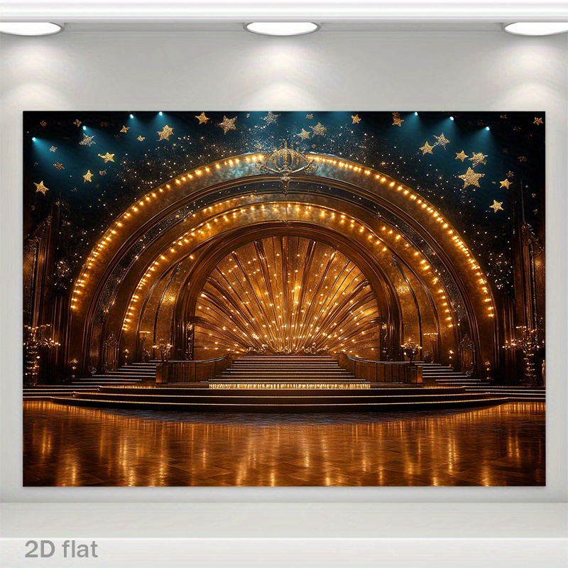 Luxury Golden Theater Stage Ar - огляд і ціна Home Cinema Events