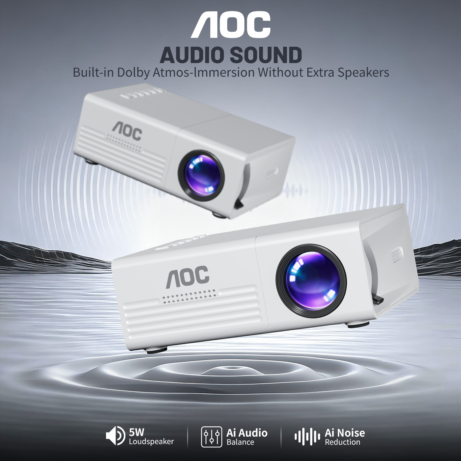 AOC Mini Projector TFT LCD Wif - огляд і ціна Home Cinema Compact