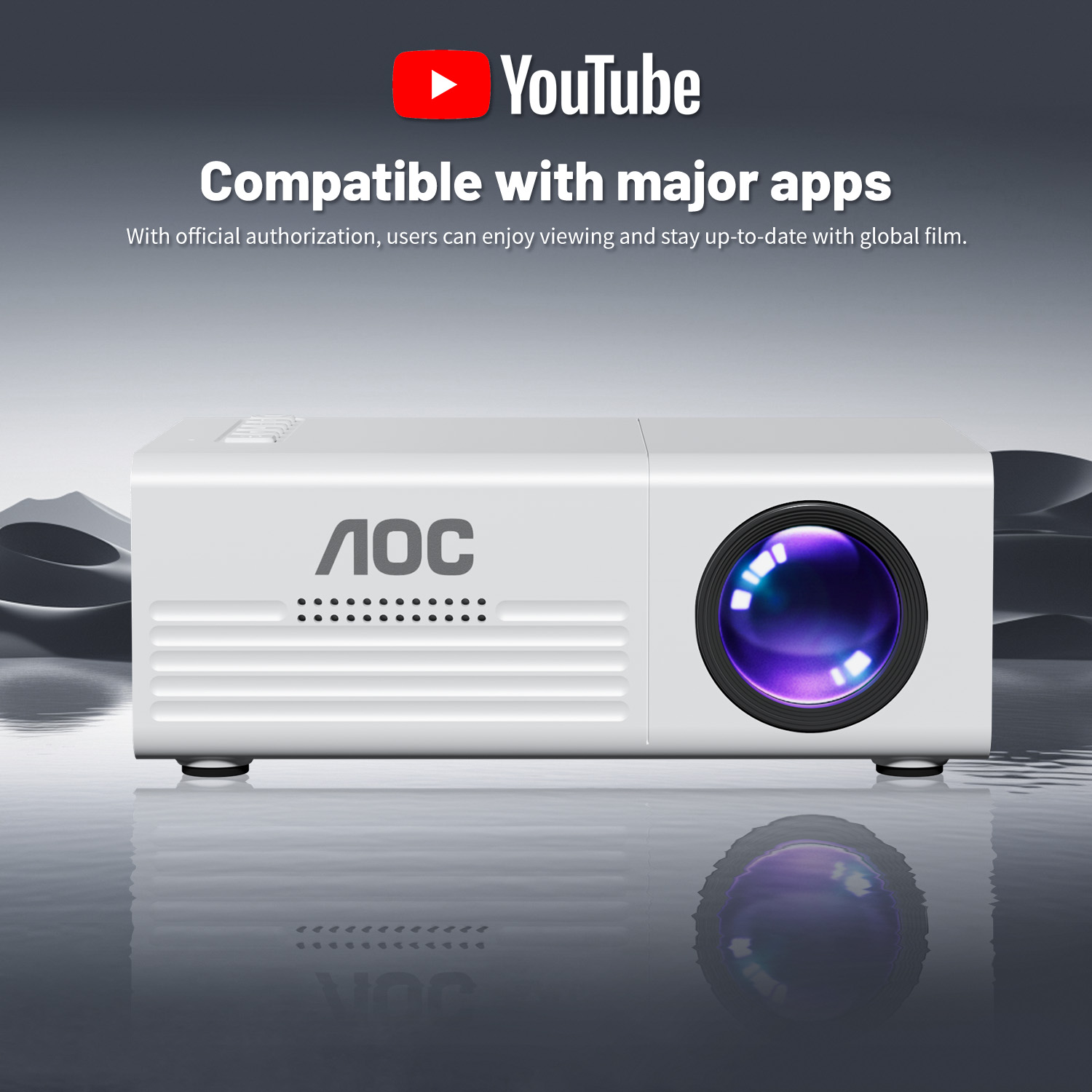 AOC Mini Projector TFT LCD Wif - огляд і ціна Home Cinema Compact