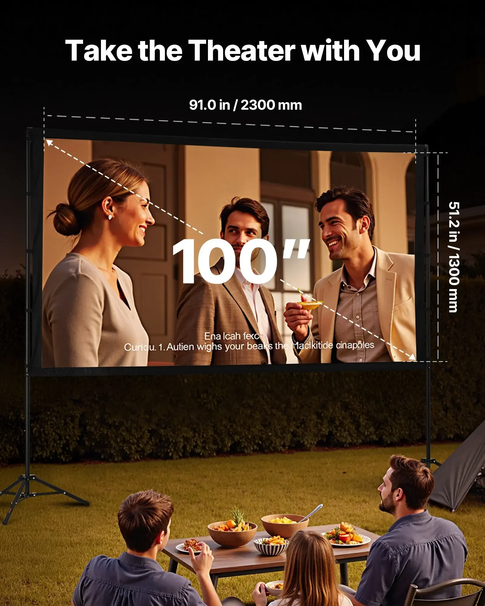 Tripod Projector Screen With 2 - огляд і ціна Projector Tripod Stand