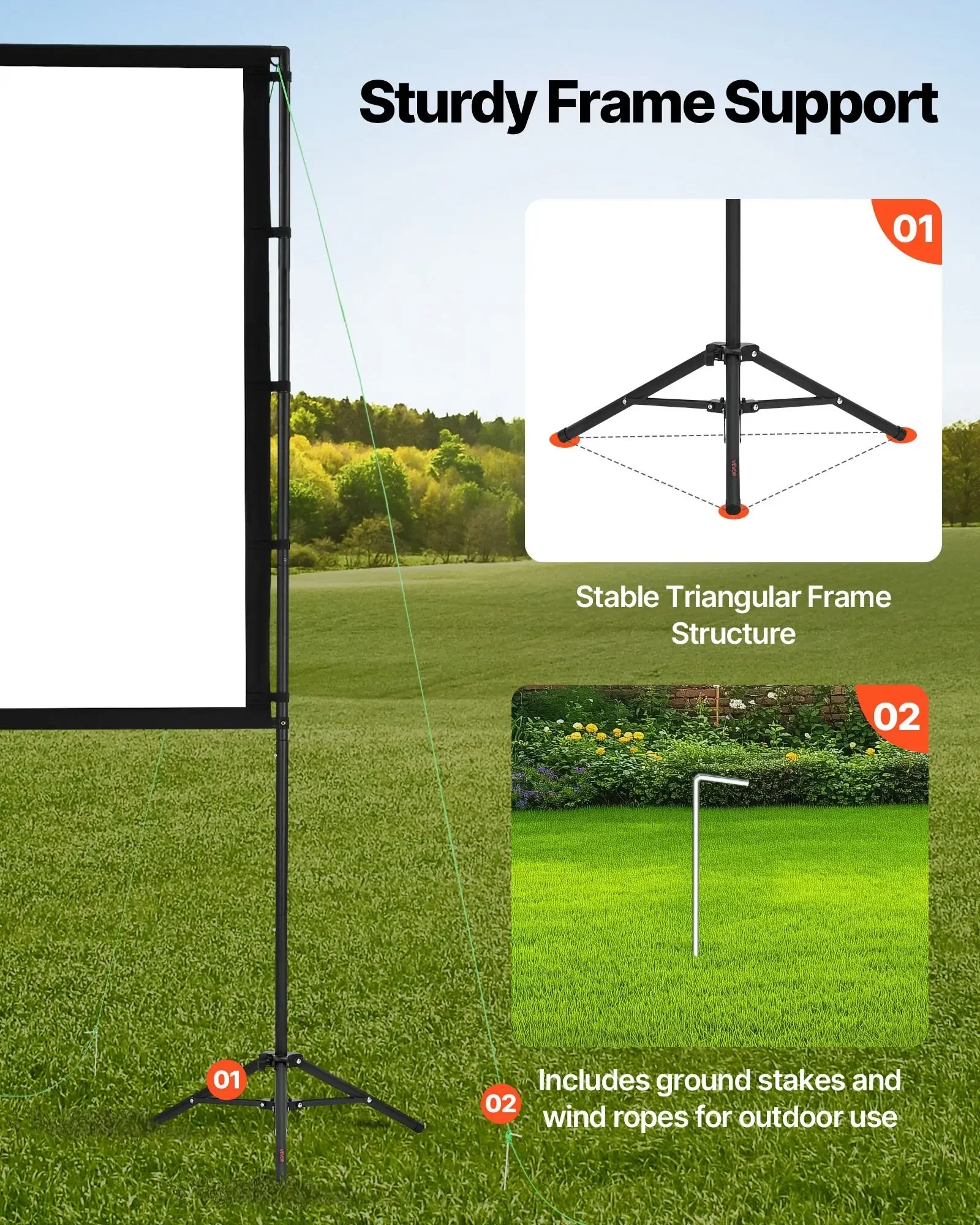 Tripod Projector Screen With 2 - огляд і ціна Projector Tripod Stand