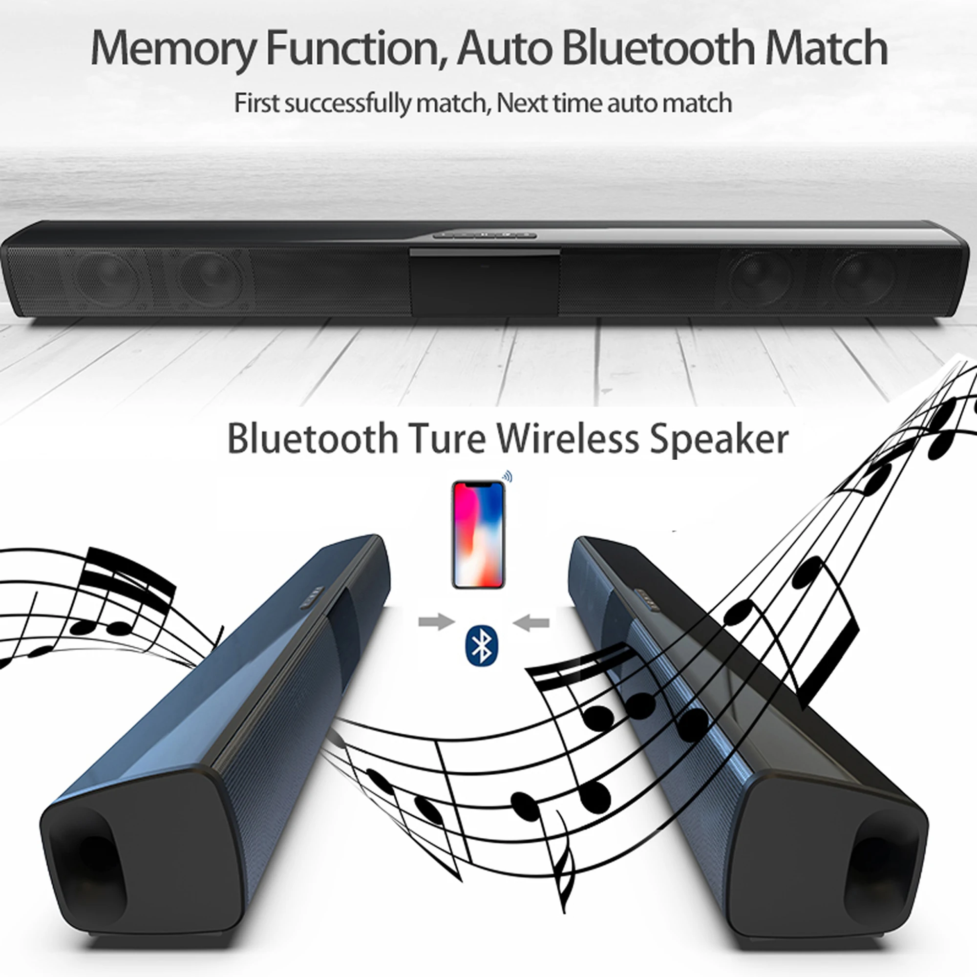 40W High Power Soundbar for TV - огляд і ціна Home Cinema Speaker System