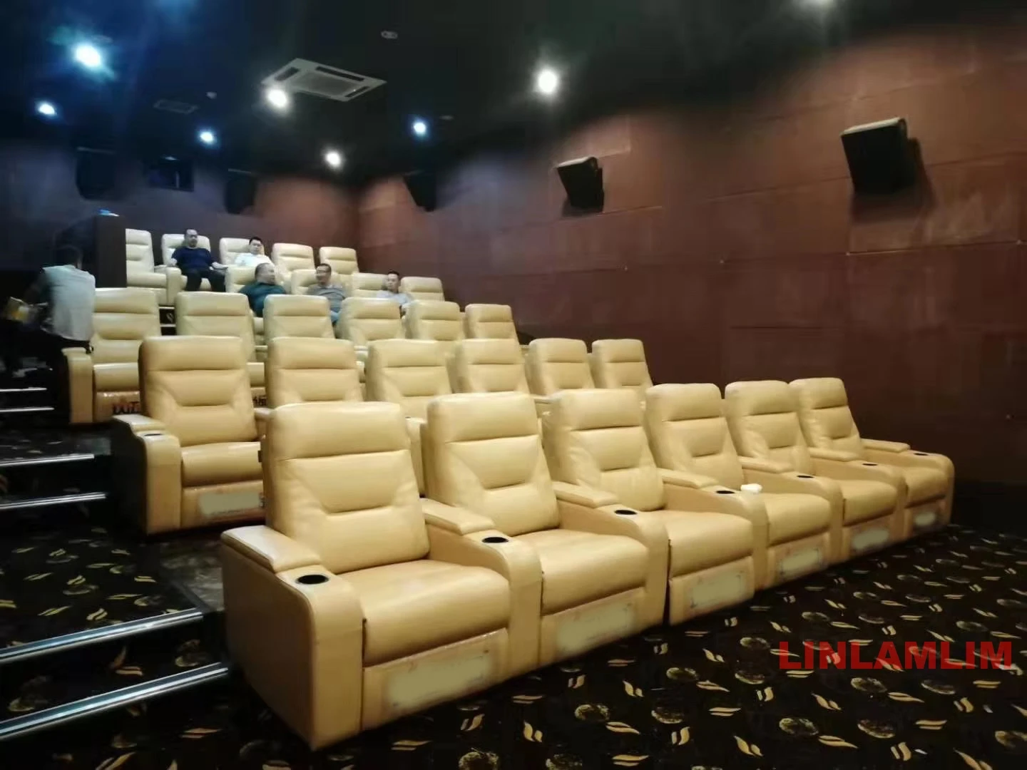 Linlamlim Genuine Leather Sofa - огляд і ціна Home Cinema Couch
