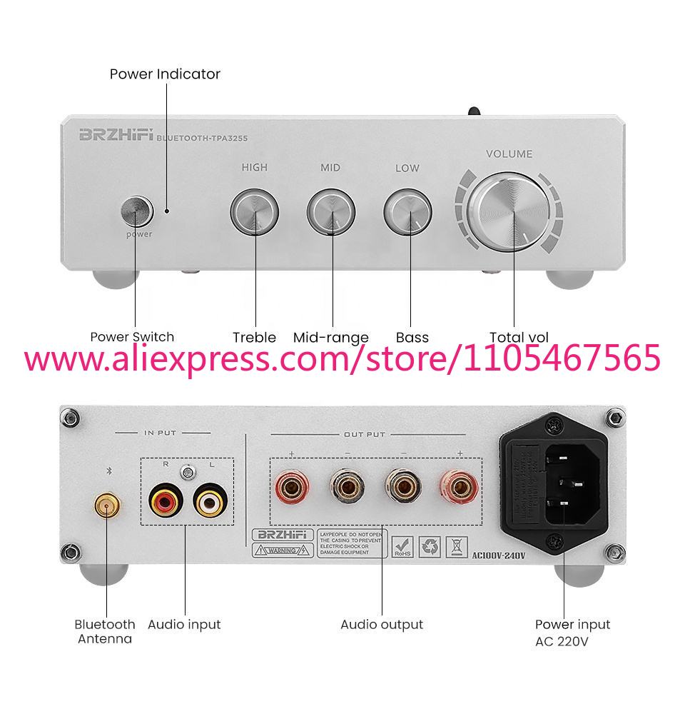 BRZHIFI Home Cinema System 325 - огляд і ціна Home Cinema High End