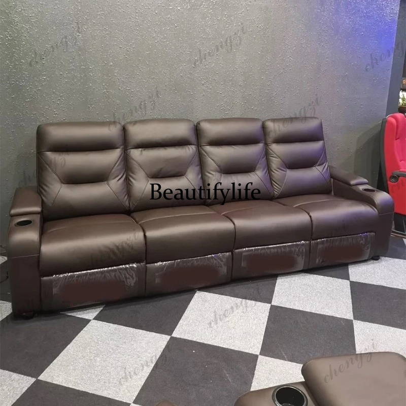 Leather Sofa set With POWER RE - огляд і ціна Home Cinema Couch